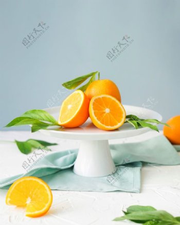 橙子水果香橙绿色食品