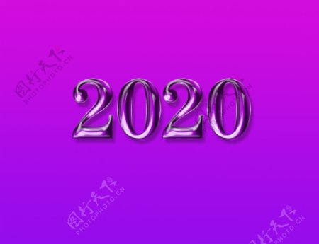 2020玻璃字体