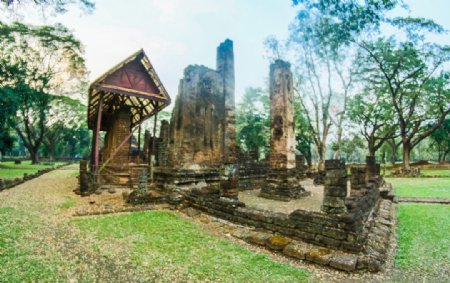 泰国玛哈泰寺景观