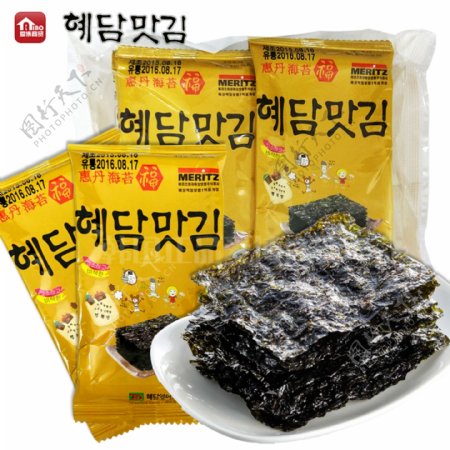 韩国惠丹调味海苔