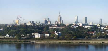 波兰华沙建筑景观摄影
