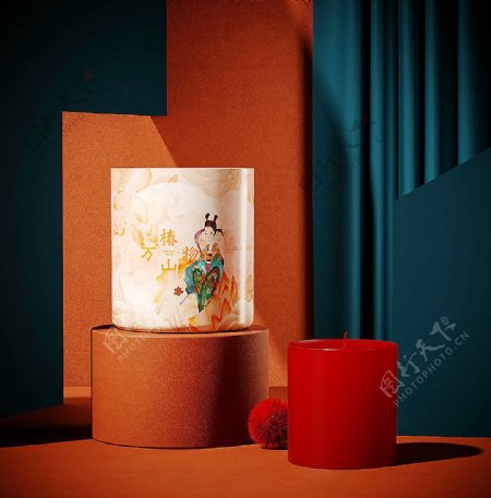 中国风艺术品工艺品茶杯