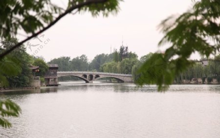 台儿庄古城京杭运河拱桥