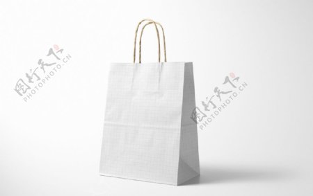 天然牛皮纸购物袋3实体模型套装
