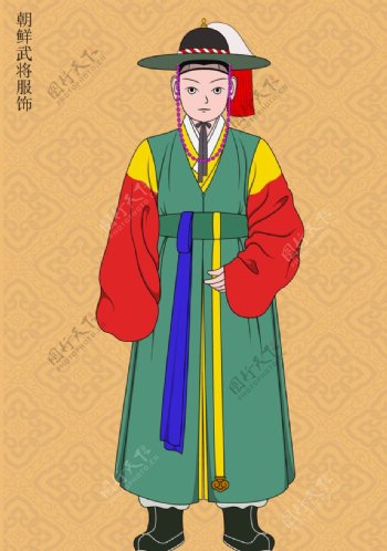 朝鲜古代服饰7朝鲜官服官服