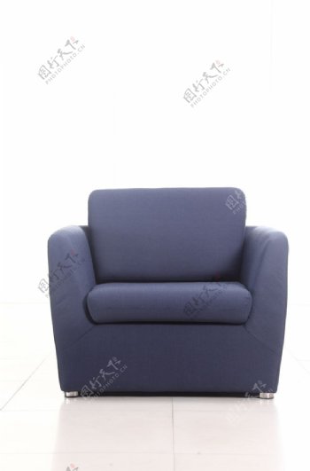 深蓝色沙发