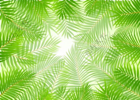 绿叶竹叶装饰画小清晰背景墙