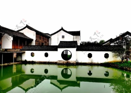 杭州西溪湿地古村邬家村图片