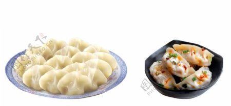 二盘饺子图片