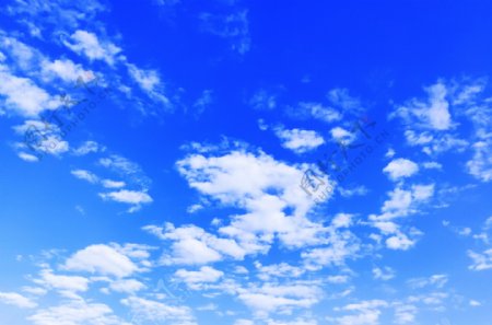 蓝天白云素材天空图片