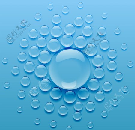 水泡图片