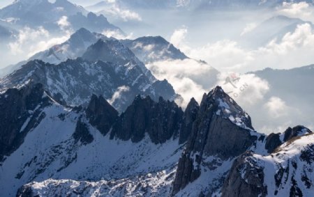 雪山图片