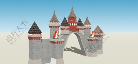 简易城堡图片