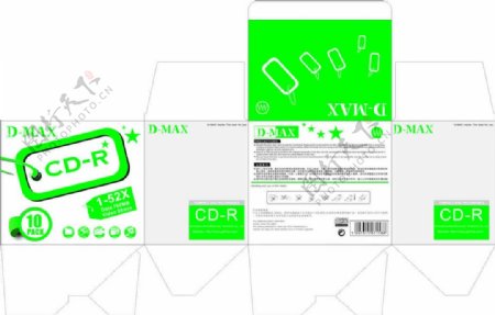 CDR产品盒子包装设计