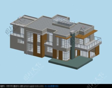 max专属别墅模型