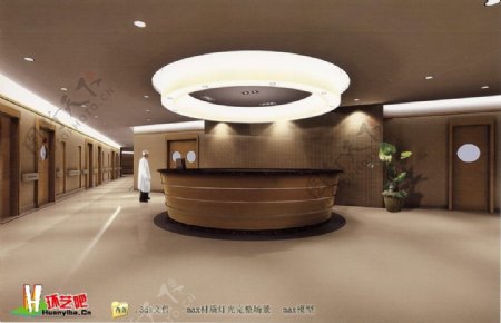 医院走廊模型