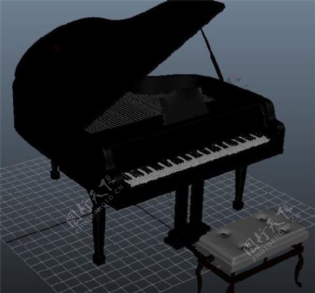 钢琴游戏模型素材