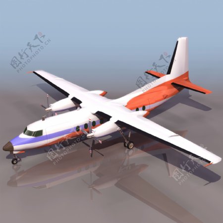 FOKER27飞机模型026