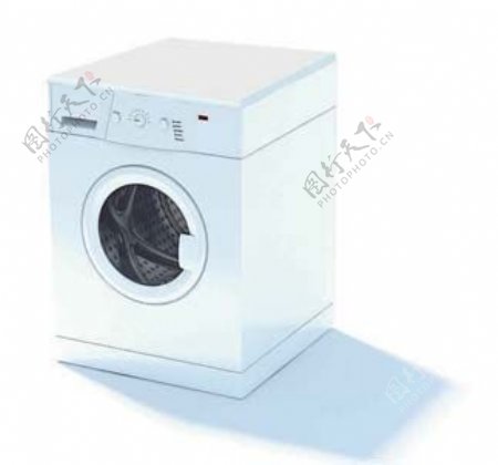 洗衣机3d模型电器设计素材9