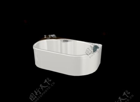 3DMAX大气时尚浴缸模型