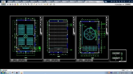 大型多功能展厅CAD详细设计施工图