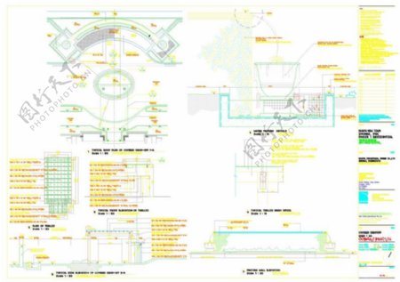 海华发商业城cad建筑详图