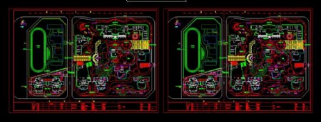 小区总平面及竖向设计cad施工图