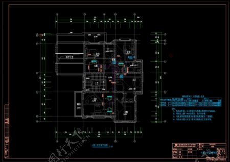 住宅平面节点cad详图