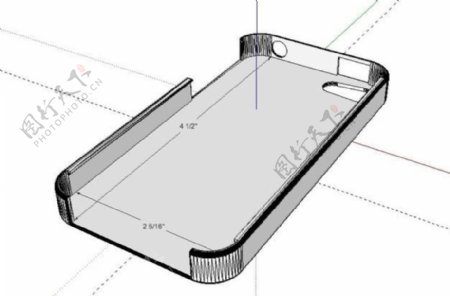 iPhone4例SketchUp