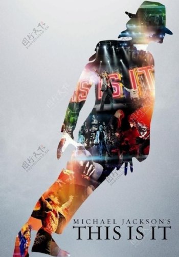 电影海报迈克尔杰克逊就是这样图片