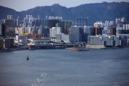 香港红磡远眺图片