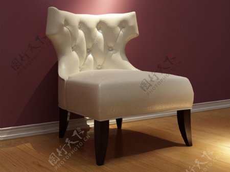 阔面椅子家具装饰模具模型