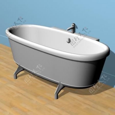 椭圆形浴缸