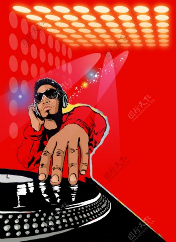 DJ音乐师漫画