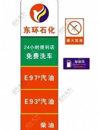 东环石化标识广告牌图片