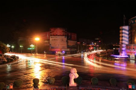 乌苏市夜色图片
