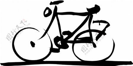 自行车矢量图下载