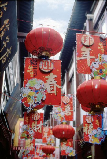 上海城隍庙春节灯会图片