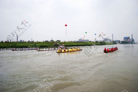 东莞传统龙舟比赛图片