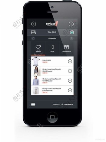 Swiper1MobileApp扁平化界面手机应用ui设计图标设计iOSAPP
