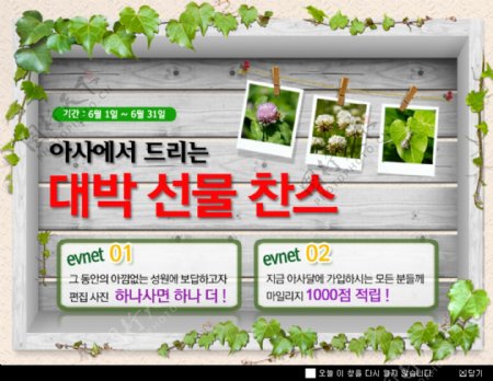 绿色植物销售海报素材