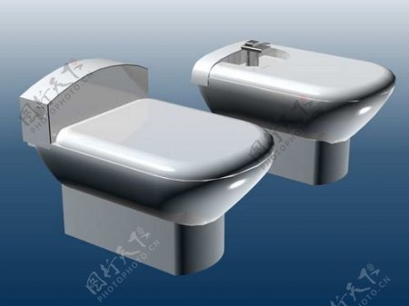 坐便器3d模型卫生间用品装修效果图56