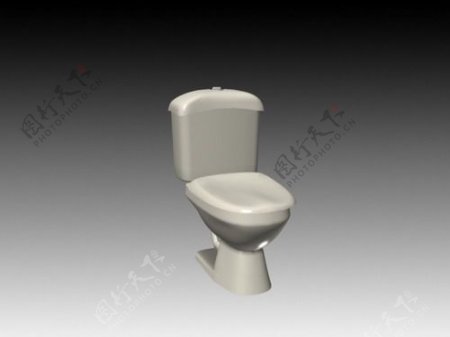 坐便器3d模型3D卫生间用品模型15