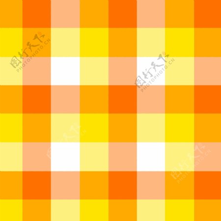 橙黄格子底纹