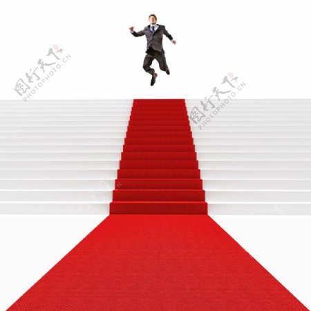 红毯与楼梯