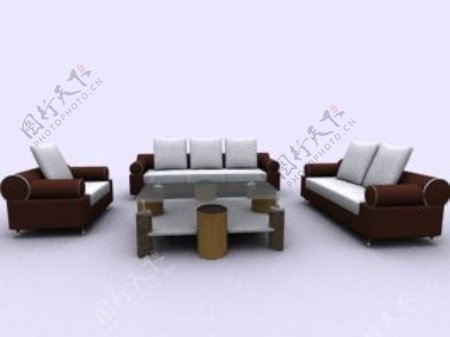 沙发组合3d模型家具3d模型9