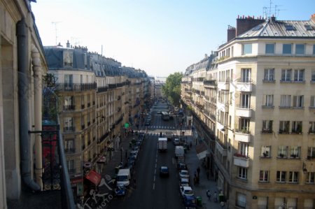 巴黎巴黎街道图片