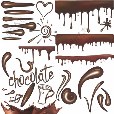 情人节巧克力素材图片