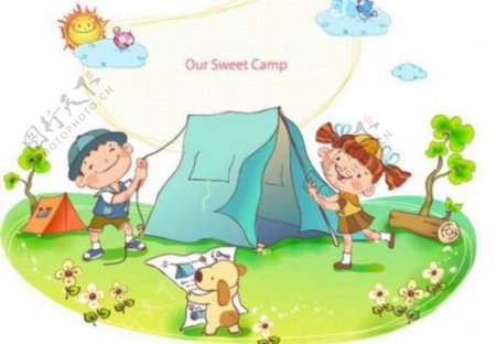野营帐篷图片