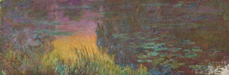 WaterLilies191419264法国画家克劳德.莫奈oscarclaudeMonet风景油画装饰画